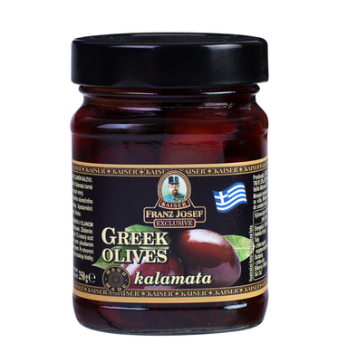 Crne masline Kalamata u slanom naljevu 250 g