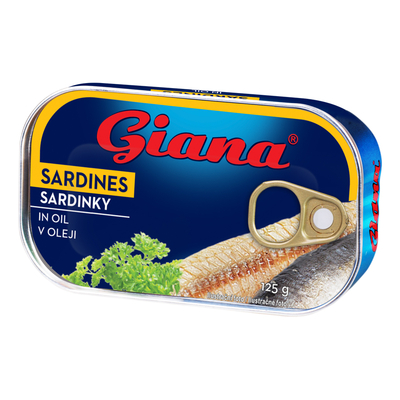 Sardine u biljnom ulju 125g