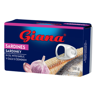 Sardine u biljnom ulju sa čilijem 125g